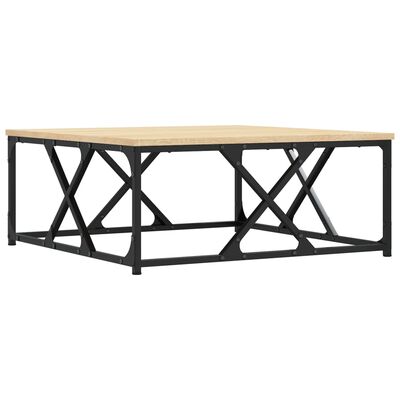 vidaXL Tavolino da Salotto Rovere Sonoma 70x70x30 cm Legno Multistrato