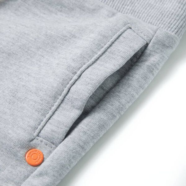 Pantaloncini per Bambini con Coulisse Grigio 140
