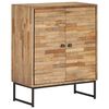 vidaXL Credenza in Legno di Teak di Recupero 60x30x75 cm