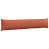 vidaXL Cuscini da Divano 2 pcs Rosso Arancio 200 x 40 cm