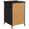 vidaXL Armadio da Notte Rovere Nero 40 x 42 x 60 cm Legno multistrato