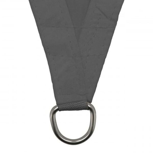 Livin'outdoor Vela Parasole Como in Poliestere Quadrata 5x5 m Grigia