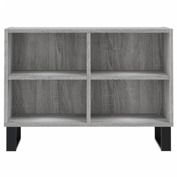 vidaXL Mobile Porta TV Grigio Sonoma 69,5x30x50cm in Legno Multistrato