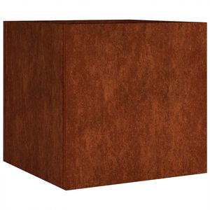 vidaXL Fioriera 40x41x40 cm in Acciaio Corten