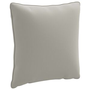 vidaXL Cuscino per schienale PUTTEN 100% Poliestere Grigio