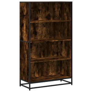 vidaXL Libreria Rovere Fumo 80,5x35x139 cm in Truciolato