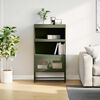 vidaXL Credenza Verde Oliva 68x39x123 cm in Acciaio