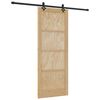 vidaXL Porta scorrevole ORKDAL Naturale 83 x 211 cm
