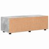 vidaXL Armadio in Legno con cassetto Grigio cemento 100,5 x 39 x 30 cm