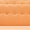 vidaXL Divano a L Rivestito in Tessuto 171,5x138x81,5 cm Arancione