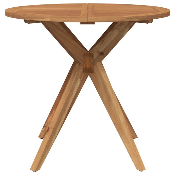 vidaXL Set da Pranzo per Giardino 3 pz in Legno Massello di Acacia