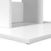 vidaXL Tavolo laterale Bianco 45 x 40 x 62,5 cm Legno multistrato
