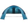 vidaXL Tenda Tunnel per 6 Persone Blu e Grigio 700 x 590 x 215 cm