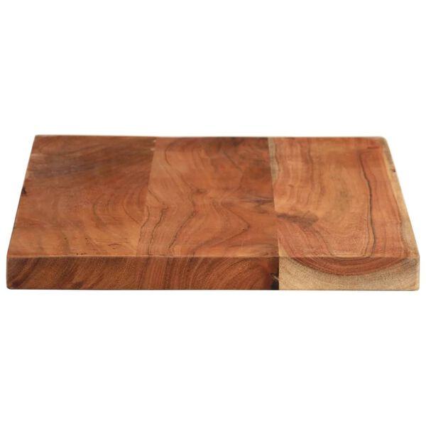 vidaXL Piano per Tavolo 60x20x2,5cm Rettangolare Legno Massello Acacia
