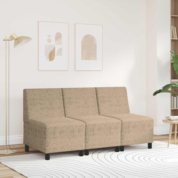 vidaXL | Poltrona Sofa | con cuscino Grigio chiaro 55 x 74 x 82 cm