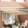 vidaXL Tenda da Sole Multicolore 300 x 250 x 165 cm Poliestere
