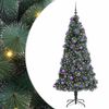 vidaXL Albero di Natale artificiale pre-illuminato con set di palline