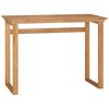 vidaXL Scrivania 100x45x75 cm in Legno Massello di Teak