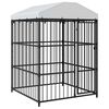 vidaXL Canile da Esterno con Tetto 150x150x210 cm