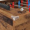 vidaXL Tavolo da Foosball Legno vecchio 125 x 60,5 x 80 cm