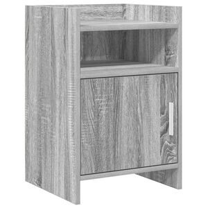 vidaXL Comodini Sonoma grigio 40 x 36 x 60 cm Legno ingegnerizzato