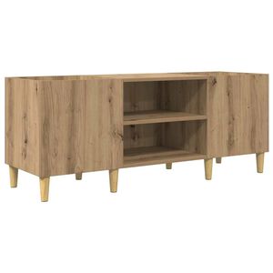 vidaXL Mobile porta vinili 121 x 38 x 48 cm Legno ingegnerizzato