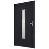vidaXL Porta Ingresso Antracite 98x208 cm in PVC