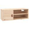 vidaXL Pensili 2 pz 80x30x30 cm in Legno Massello di Pino