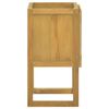 vidaXL Mobile da Bagno 41x40x75 cm in Legno Massello di Teak