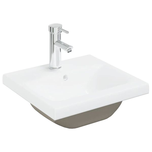 vidaXL Mobile Bagno con Lavabo Integrato&Rubinetto Rovere Artigianale