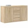 vidaXL Credenza Rovere Sonoma 120 x 36 x 69 cm Legno multistrato