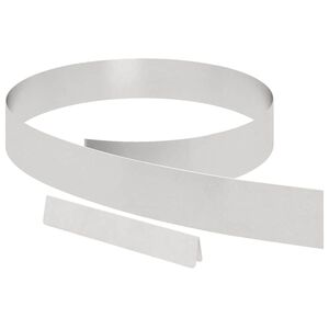 vidaXL Bordura per Prato Argento 450 x 0.05 x 15 cm
