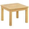 vidaXL Tavolino da salotto Acacia chiaro 45 x 45 x 36 cm