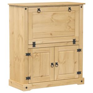 vidaXL Cantinetta per Vini Corona 97x45x114 cm Legno Massello di Pino