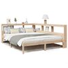 vidaXL Letto Libreria senza Materasso 160x200 cm in Legno di Pino