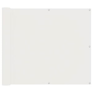 vidaXL Schermo da balcone 100 x 500 cm Tessuto Oxford Rettangolare