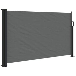 vidaXL Tenda da sole laterale retrattile antracite 120x500 cm