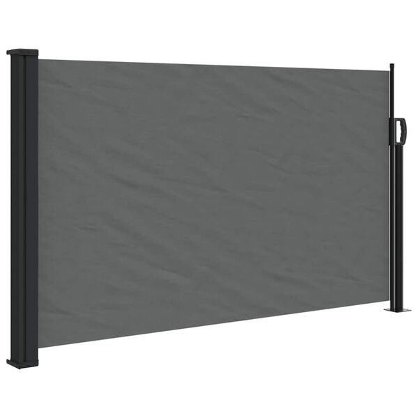 vidaXL Tenda da sole laterale retrattile antracite 120x500 cm