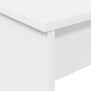 vidaXL Supporto per Tastiera Bianco 120 x 32 x 64 cm Legno multistrato
