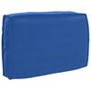 vidaXL Set di Cuscini per Pallet 3 pcs Blu Reale 120 x 80 x 12 cm