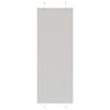 vidaXL Tenda Plissettata Grigio Chiaro 70x200 cm Larghezza Tessuto