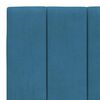 vidaXL Giroletto senza Materasso Hanko Blu 180x200 cm in Velluto
