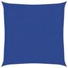 vidaXL Vela Parasole 160 g/m&sup2; Quadrata Blu 3x3 m in HDPE