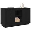 vidaXL Credenza Rovere Nero 102 x 35 x 60 cm Legno multistrato