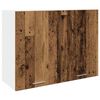 vidaXL Mobile Pensile &ldquo;Lyon&rdquo; Legno Antico 80x31x60 cm