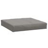 vidaXL Cuscino per Pallet Grigio Scuro M&eacute;lange 60x60x9,5 cm in Tessuto