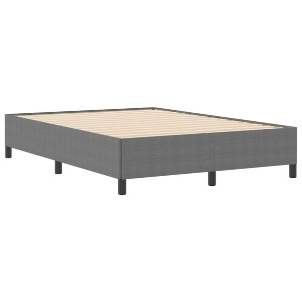 vidaXL Struttura del letto Grigio chiaro 140 x 190 cm