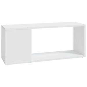 vidaXL Mobile Porta TV Bianco 80x24x32 cm in Legno Multistrato