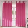 vidaXL Tende Blackout con Anelli 2 pcs Rosa Vivo 260 x 140 cm