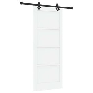 vidaXL Porta scorrevole ORKDAL 83 x 202 cm Legno Massello di Pino
